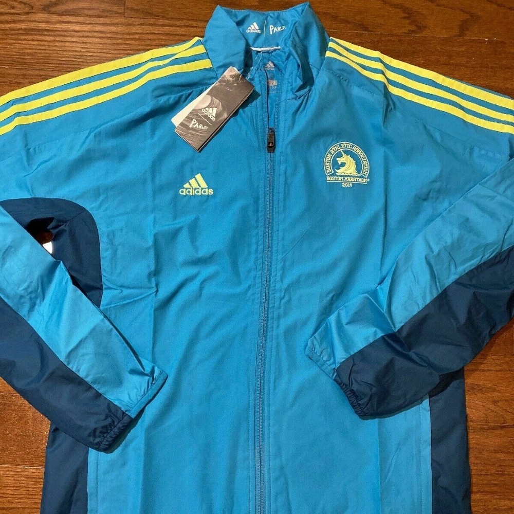 Adidas Running Boston Marathon 2019 Mens Celebrati - Picture 1 of 5